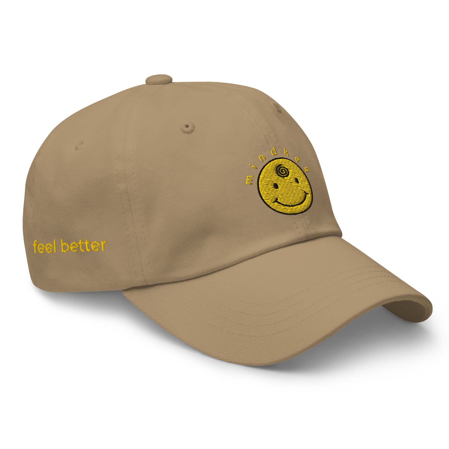 Mindkee Meditation Cap (Yellow Smiley)