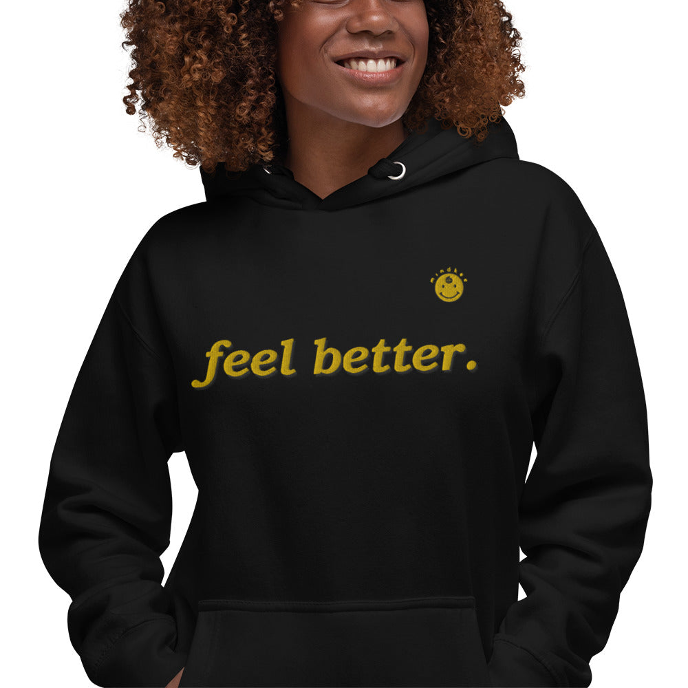 Feel Better Embroidered Hoodie