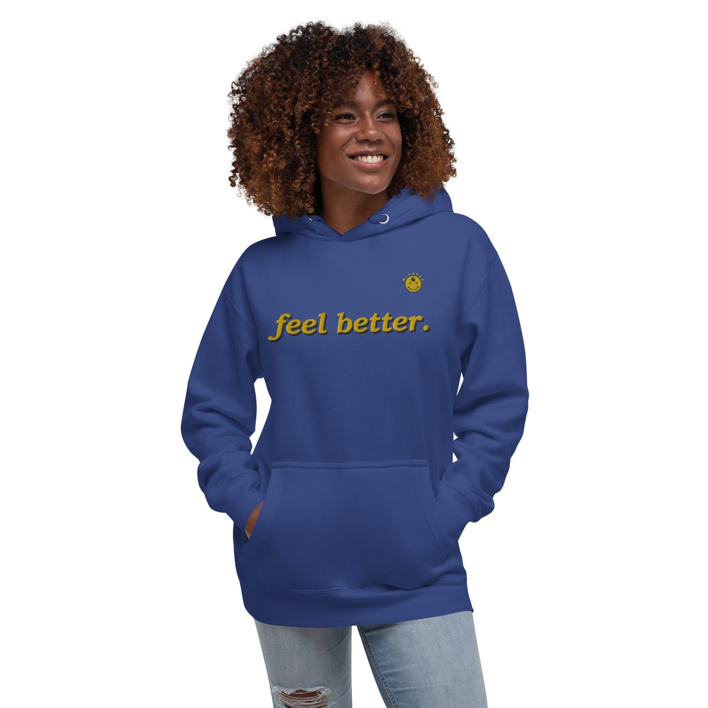 Feel Better Embroidered Hoodie
